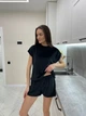 Піжама з плюш велюру чорна M - зображення 3