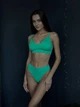 Базовий комплект білизни з бразильянами К023 (розмір One size) зелений - изображение 5