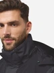Куртка демисезонная с капюшоном мужская Jack Wolfskin Jasper 3In1 Jkt M A61858_6350 L Темно-серая (4064886308113) - изображение 4