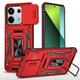 Ударопрочный чехол Camshield Army Ring для Xiaomi Redmi Note 13 4G Красный / Red Без бренда - изображение 1