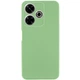Чохол TPU GETMAN Liquid Silk Full Camera для Xiaomi Redmi 13 4G / Poco M6 4G Зелений / Pistachio - зображення 1