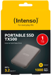 Dysk SSD Intenso TX500 1TB Portable USB 3.2 Brown (3827460) - obraz 4