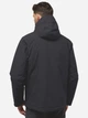 Куртка демисезонная с капюшоном мужская Jack Wolfskin Wisper Ins Jkt M A61870_6000 S Черная (4064886340342) - изображение 2