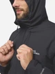 Куртка демисезонная с капюшоном мужская Jack Wolfskin Wisper Ins Jkt M A61870_6000 S Черная (4064886340342) - изображение 3