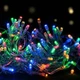 Светодиодная гирлянда нить на батарейках, 3м, 30LED, статический + динамический режимы, Мультиколор - изображение 8