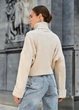 В'язана жіноча кофта Staff nalle beige ML - зображення 2