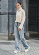 В'язана жіноча кофта Staff nalle beige ML - зображення 4