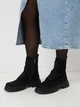 Жіночі демісезонні берці замшеві високі Ashoes 2905/3 38 24.5 см Чорні (ROZ6501005191) - зображення 8