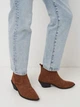 Женские ботильоны замшевые Ashoes 2995 36 23.5 см Рыжие (ROZ6501005285) - изображение 7