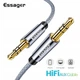 Кабель аудио AUX Essager 3.5мм - 3.5 мм 5 м Grey (EYP35-DYD0G)) - изображение 2