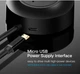 USB-хаб Ugreen USB 2.0 hub 4 порта 1 м Black (CR106) - зображення 5