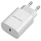 Сетевое зарядное устройство с поддержкой быстрой зарядки Vention USB-Type C 20W PD White (TC-055-EU-W) - изображение 1
