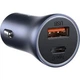 Зарядное устройство Baseus Car Charger USB+USB-C Golden Contactor Pro 40W Dark Gray (CCJD-0G) - изображение 10