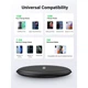 Бездротовий зарядний пристрій Ugreen Wireless Charger Pad 15W Black (CD186) - зображення 3