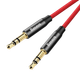 Кабель аудио Baseus Yiven M30 3.5мм - 3.5 мм 1 м Red/Black (CAM30-B91) - изображение 2