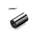 Подовжувач мережевого кабелю 1000 Мбіт/с RJ45 Ugreen Ethernet-адаптера Anti-Thunder Black (NW116) - зображення 1