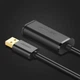 USB кабель-удлинитель Ugreen USB 2.0 Male to USB Female 480 Мбит/с 10 м Black (US121) - изображение 8