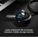 USB-хаб Ugreen USB 2.0 hub разветвитель 4 порта 0.25 м Black (CR106) - изображение 7