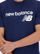 Koszulka męska bawełniana New Balance NBMT41905NNY L Ciemnogranatowa (197375452821) - obraz 3