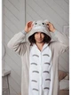 Пижама Кигуруми My Kigu мужская Кот Тоторо Серый размер XL 175-185 см (21032411) - изображение 2