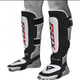 Захист ноги MMA RDX, шкіра, чорно-білий, розмір XL (FT-8790/XL) - зображення 1
