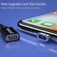 Кабель магнитный Essager поворотный Micro USB 1м в тканевой оплетке с передачей данных (EXCCXM-ML01) - изображение 3