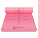 Йога-мат Hop-Sport PU 0,5см 183 x 68см HS-P005GM розовый - изображение 5