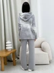 Худи оверсайз женское ARTKNIT Vibe Cotton S Серое (4823093463455) - изображение 2