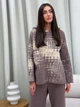 Худи оверсайз женское ARTKNIT Vibe Cotton L Шоколадное (4823093463691) - изображение 1