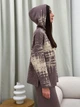 Худи оверсайз женское ARTKNIT Vibe Cotton L Шоколадное (4823093463691) - изображение 4