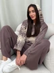 Худи оверсайз женское ARTKNIT Vibe Cotton L Шоколадное (4823093463691) - изображение 6
