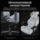 Кресло игровое Anda Seat Kaiser 2 Pro Size XL Gray Linen Fabric (AD12YXL-17-G-F-G01) - изображение 15
