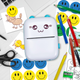 Портативный детский принтер JETIX Mini printer с термопечатью Blue| Принтер с набором термобумаги и карандашей - изображение 2
