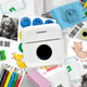 Портативный термопринтер JETIX Mini Printer Student, мобильный принтер с набором термобумаги и карандашей - изображение 4