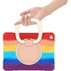 Чохол ARM Cover Apple iPad 9 (10.2") 2021 протиударний з кільцем підставкою Colorful - зображення 2