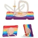 Чохол ARM Cover Apple iPad 9 (10.2") 2021 протиударний з кільцем підставкою Colorful - зображення 3
