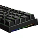Ігрова механічна клавіатура Leaven K620 з Підсвіткою RGB Hot Swap Чорна - зображення 5
