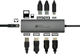 USB-хаб Good Connections USB Type-C - HDMI/DisplayPort/RJ45/USB Type-C/USB Type-A/Card reader (HUB-C001A) - зображення 3