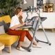 Стільчик для годування Chicco Polly Magic Relax New, сіро-бежевий - зображення 2