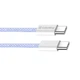 Кабель ColorWay USB Type-C + USB Type-C (M/M), 3.0 А, 1 м, Purple (CW-CBPDCC061-PU) - зображення 2