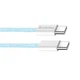 Кабель ColorWay USB Type-C + USB Type-C (M/M), 3.0 А, 1 м, Blue (CW-CBPDCC061-BL) - зображення 2