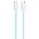 Кабель ColorWay USB Type-C + USB Type-C (M/M), 3.0 А, 1 м, Blue (CW-CBPDCC061-BL) - зображення 7