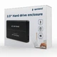 Зовнішня кишеня Gembird для HDD 2.5" USB 3.0 (EE2-U3S-2) - зображення 5