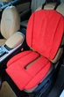 Автомобільний комплект з натуральноі алькантари Ekkoseat 3. Red. - изображение 8