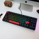 Клавіатура механічна Keychron C3 Pro 87Key, K pro Brown, USB-A, QMK, Hot-swap, EN/UKR, RGB, чорний (C3PH3_KEYCHRON) - зображення 6