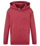 Худі Fruit of the Loom hooded sweat kids 116 Червоний Меланж (0620430VH116) - зображення 1