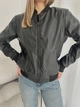 Женская куртка бомбер эко кожа K&ML M ( 46 ) Черный ( 40 - 01) - изображение 7