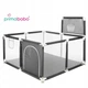 Манеж дитячий Primabobo 126 × 66 см сірий - зображення 3