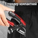 Регульований еспандер-ножиці для пензля від 10 до 100 кг з лічильником натискань до 9999 29135 червоний R9135 - зображення 8