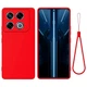 Чохол-накладка Silicone Cover Full для Infinix GT 20 Pro 5G red - зображення 1